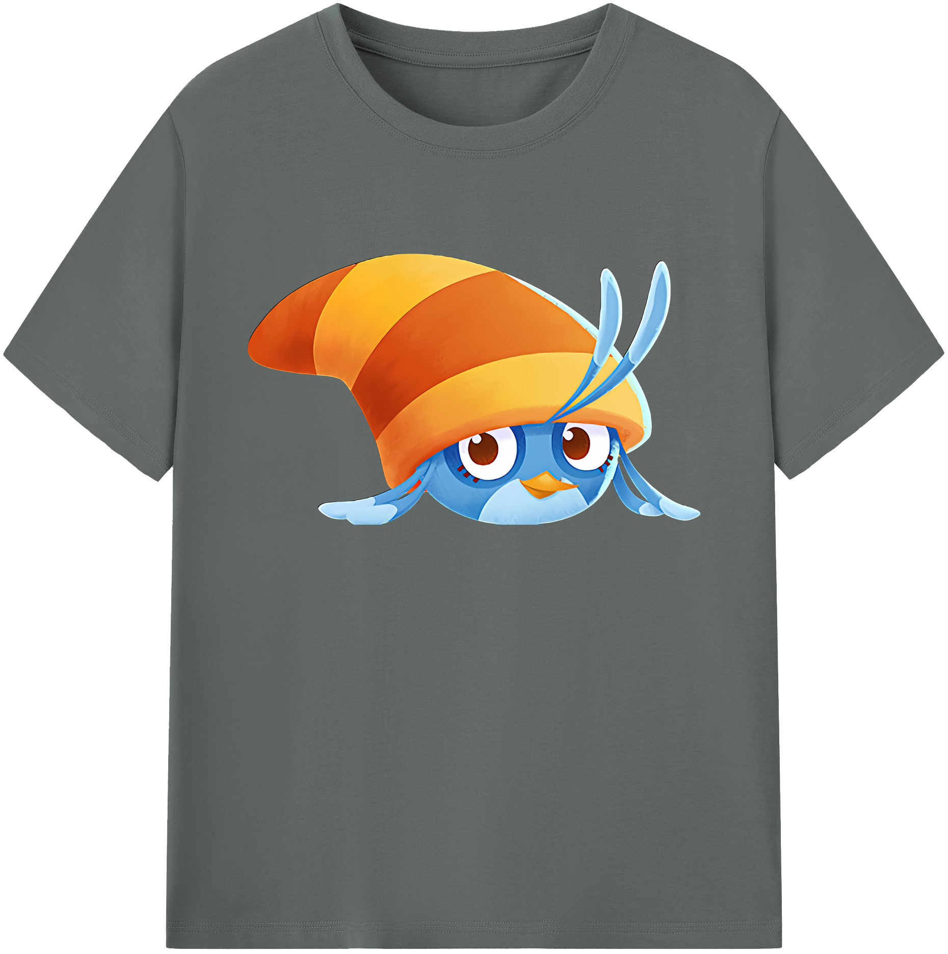 （画像用） Angry Birds アングリーバード 綿100％ メンズ半袖Tシャツ｜肌触りやわらか＆通気性